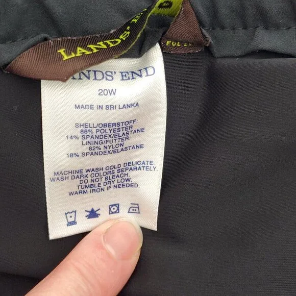 Lands' End swim trunks with built in undies and pocket - 20w - Picture 4 of 6